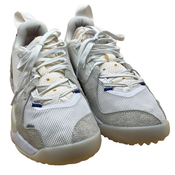 Nike Jordan Delta Mens Sz 9.5 White Vast Grey Shoes React Sneakers CD6109-101 - Picture 1 of 8